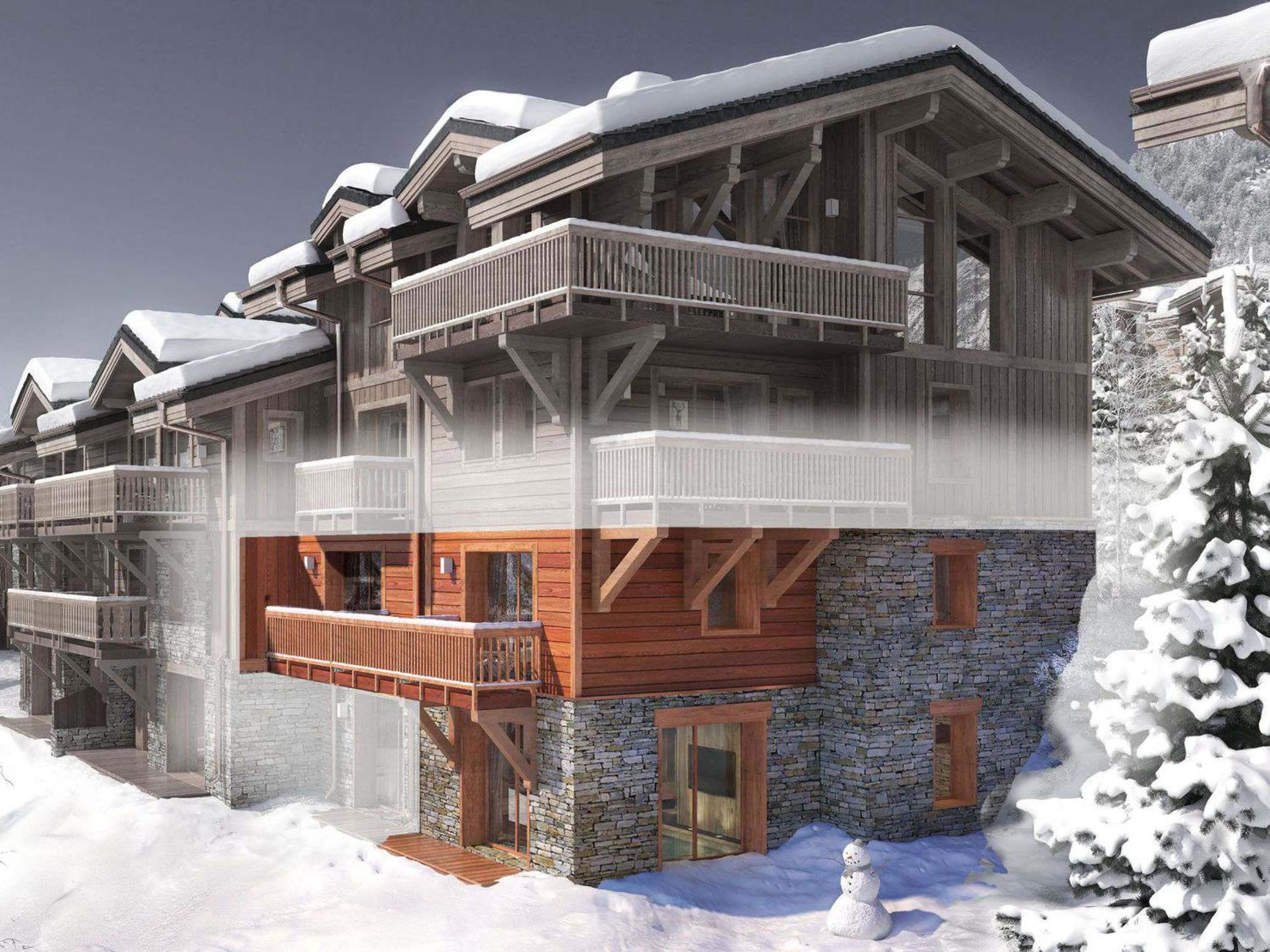 Chalet 10 Pers. A Courchevel 1650 Avec Jacuzzi Et Ascenseur - Fr-1-563-133 Villa Exterior photo